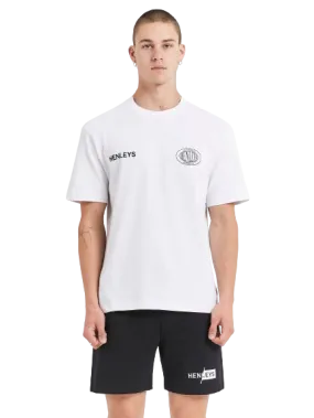 HENLEYS ESCAPADE TEE - MENS - WHITE