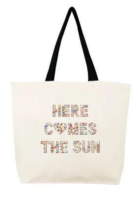 Here Comes The Sun Confetti Bead Tote