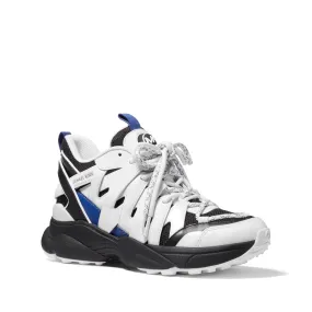 Hero Leather And Mesh Trainer