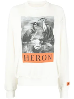 Heron Preston Sweaters White