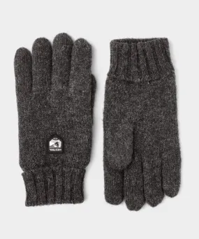 Hestra Basic Wool Glove in Charcoal