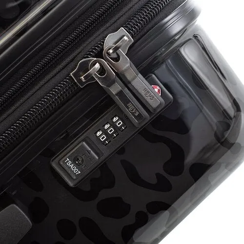 Heys Black Leopard 21" Carry On Spinner