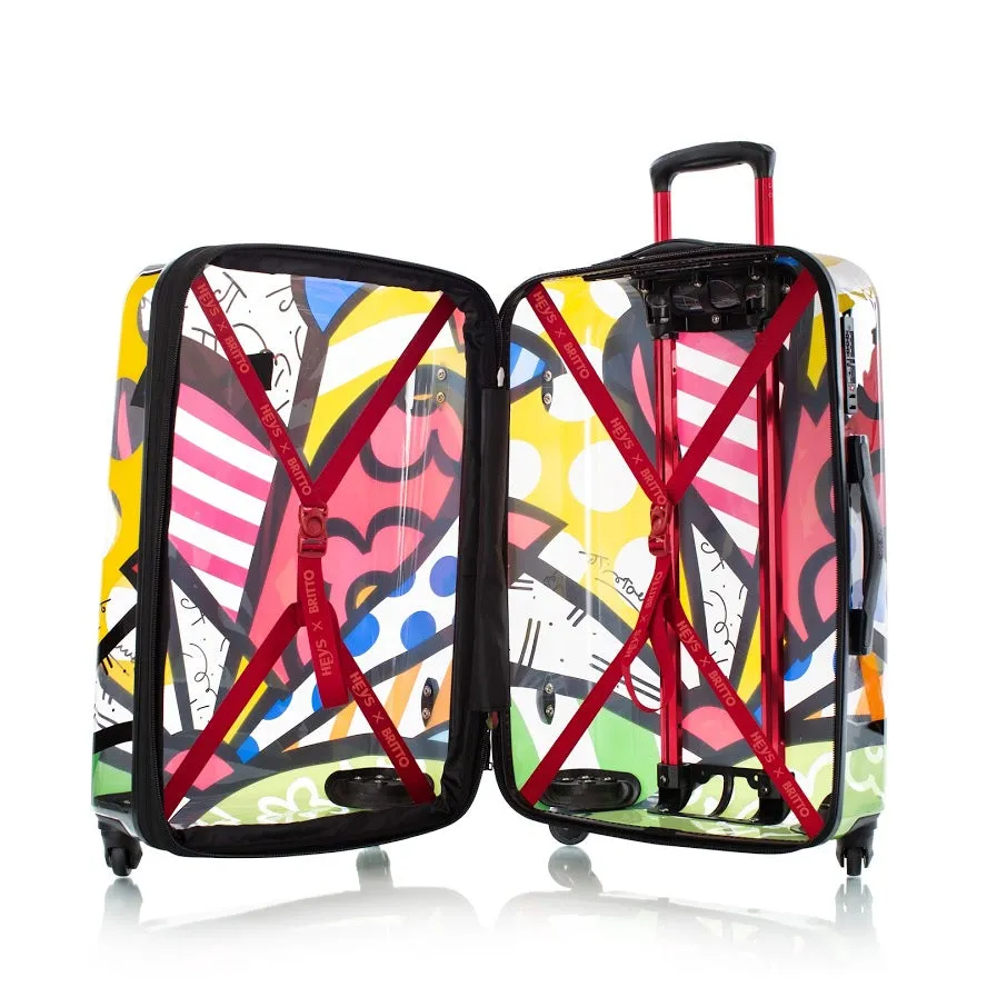 Heys Britto A New Day 26" Spinner Luggage Transparent