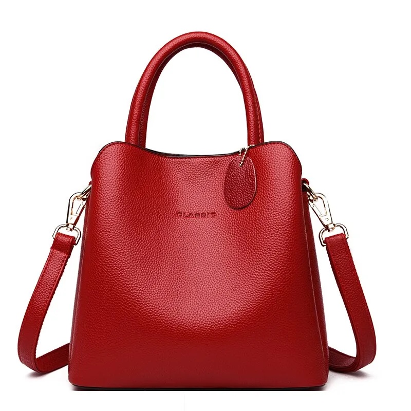High Quality Leather Shoulder Bag Female Luxury Brand Handbags for Women 2020 Bags for Women Cross Body Bag Woman Designer Bag