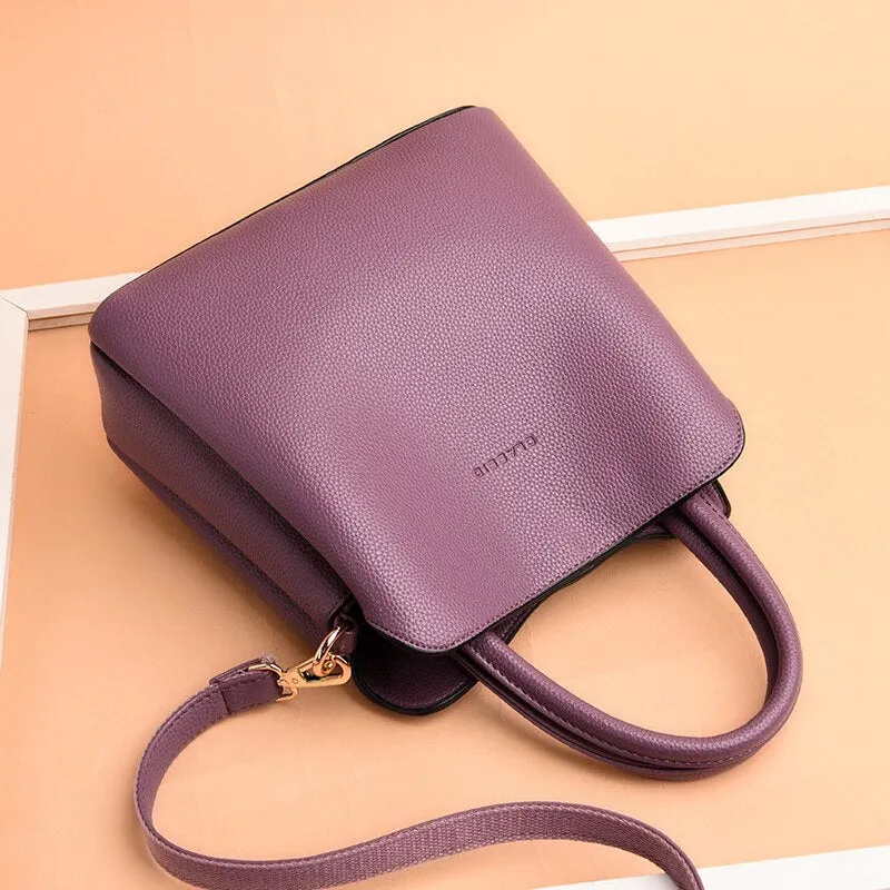 High Quality Leather Shoulder Bag Female Luxury Brand Handbags for Women 2020 Bags for Women Cross Body Bag Woman Designer Bag