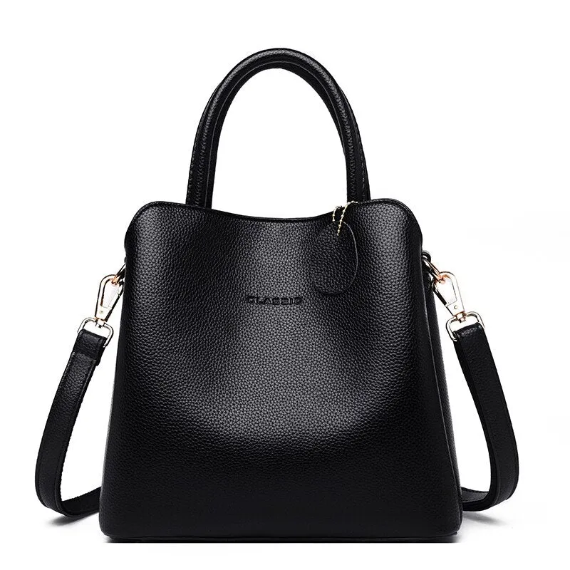 High Quality Leather Shoulder Bag Female Luxury Brand Handbags for Women 2020 Bags for Women Cross Body Bag Woman Designer Bag