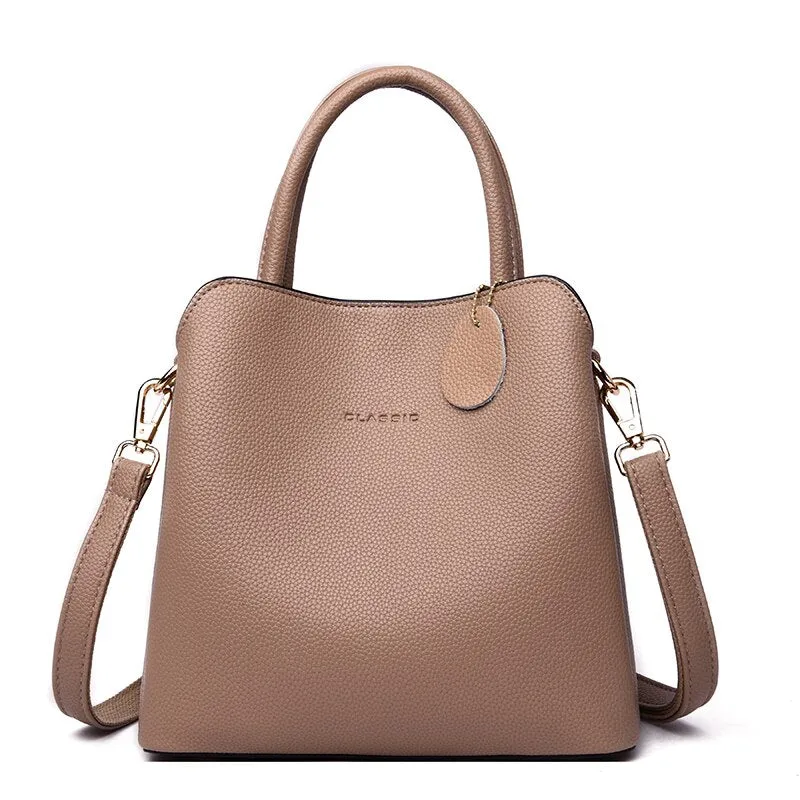 High Quality Leather Shoulder Bag Female Luxury Brand Handbags for Women 2020 Bags for Women Cross Body Bag Woman Designer Bag