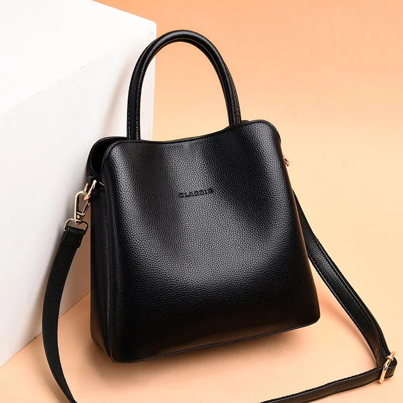 High Quality Leather Shoulder Bag Female Luxury Brand Handbags for Women 2020 Bags for Women Cross Body Bag Woman Designer Bag