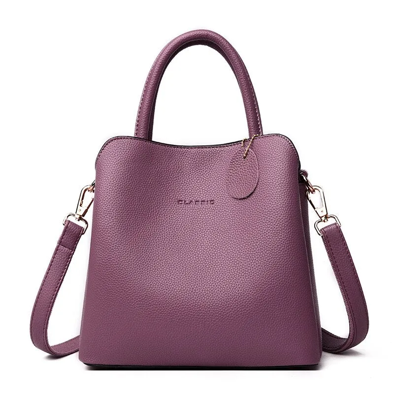 High Quality Leather Shoulder Bag Female Luxury Brand Handbags for Women 2020 Bags for Women Cross Body Bag Woman Designer Bag