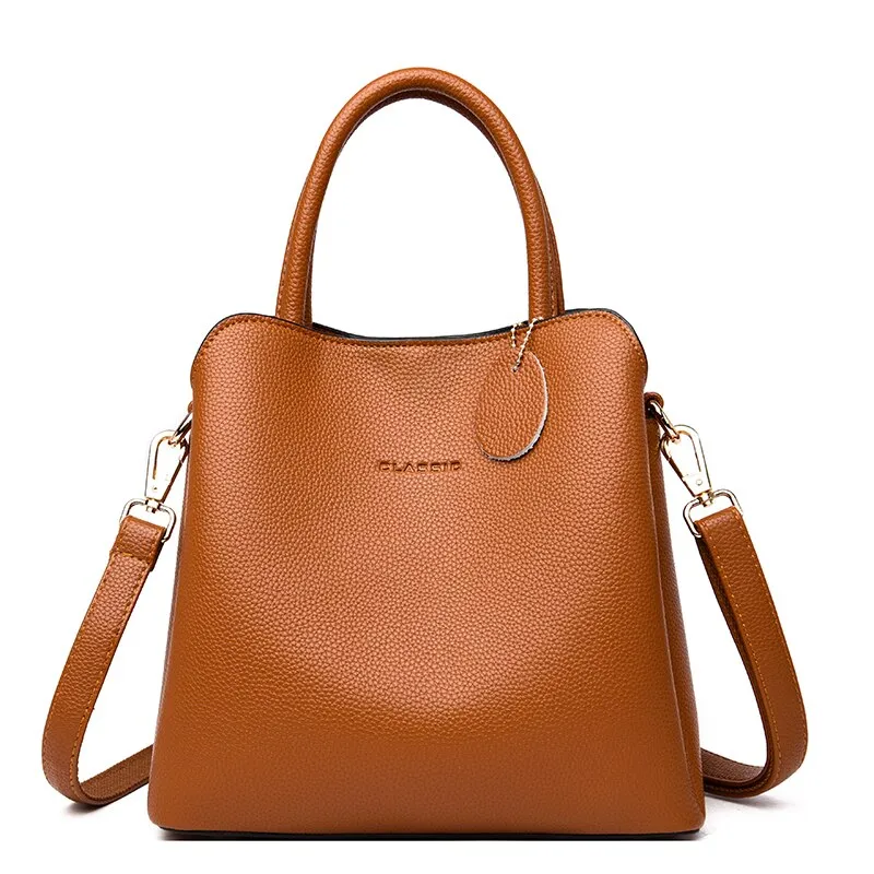 High Quality Leather Shoulder Bag Female Luxury Brand Handbags for Women 2020 Bags for Women Cross Body Bag Woman Designer Bag