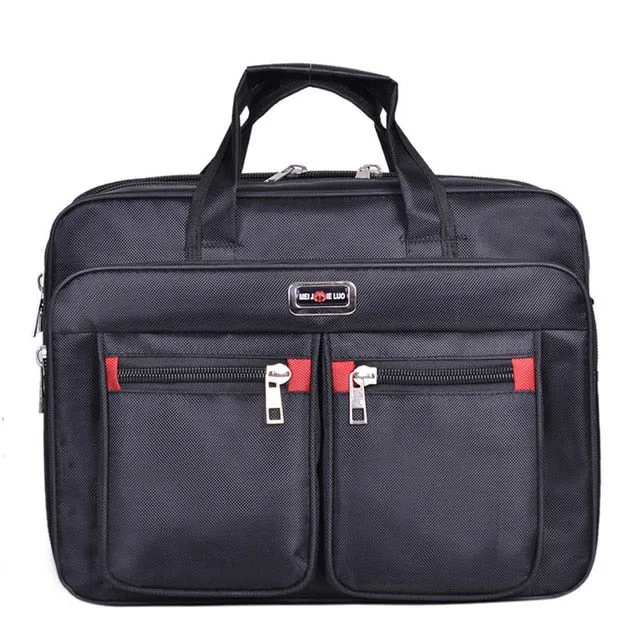 High Quality Men Messenger Oxford Bags Minimalism Tote Briefcase Mochilas Para Laptop Business Protect Computer Bag