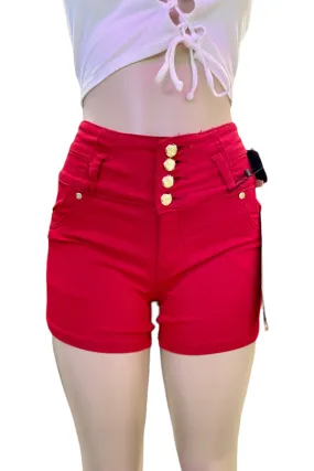High Rise Colombian Style Shorts