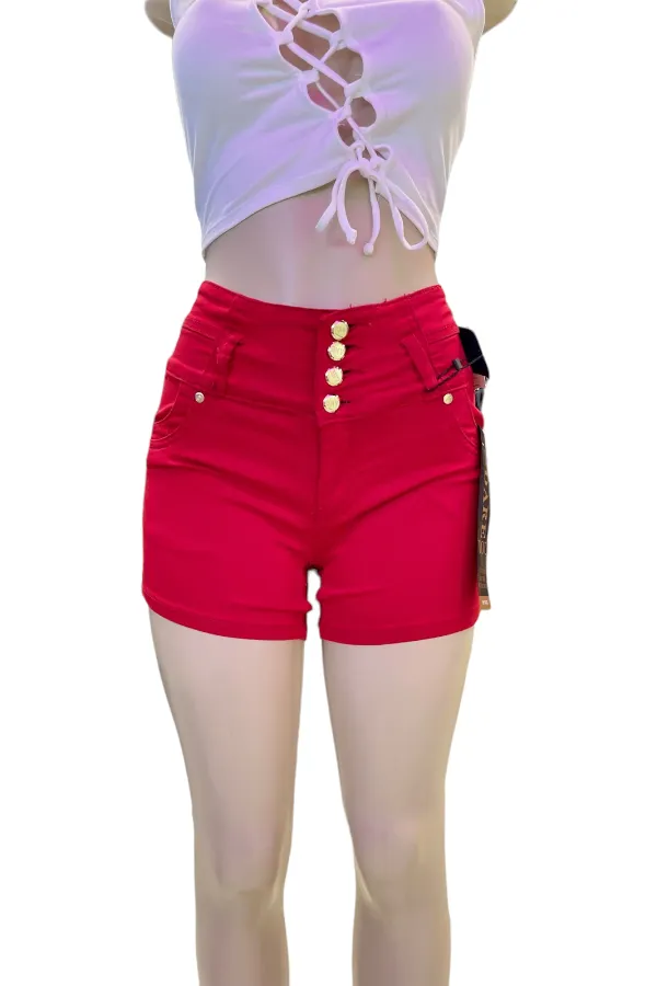 High Rise Colombian Style Shorts