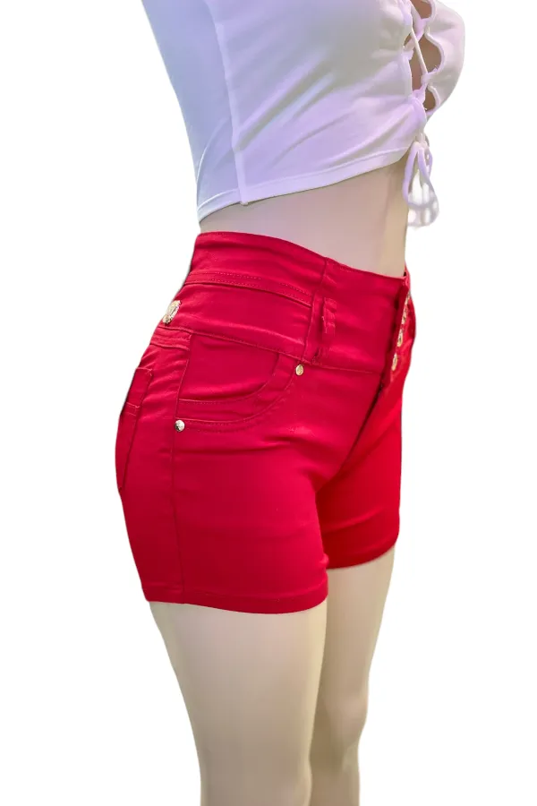 High Rise Colombian Style Shorts