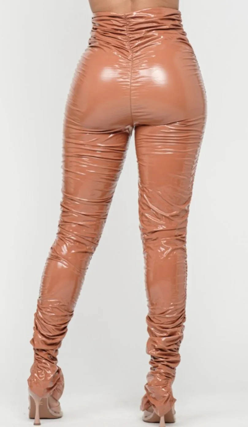 High Waist Liquid Scrunched Leggings
