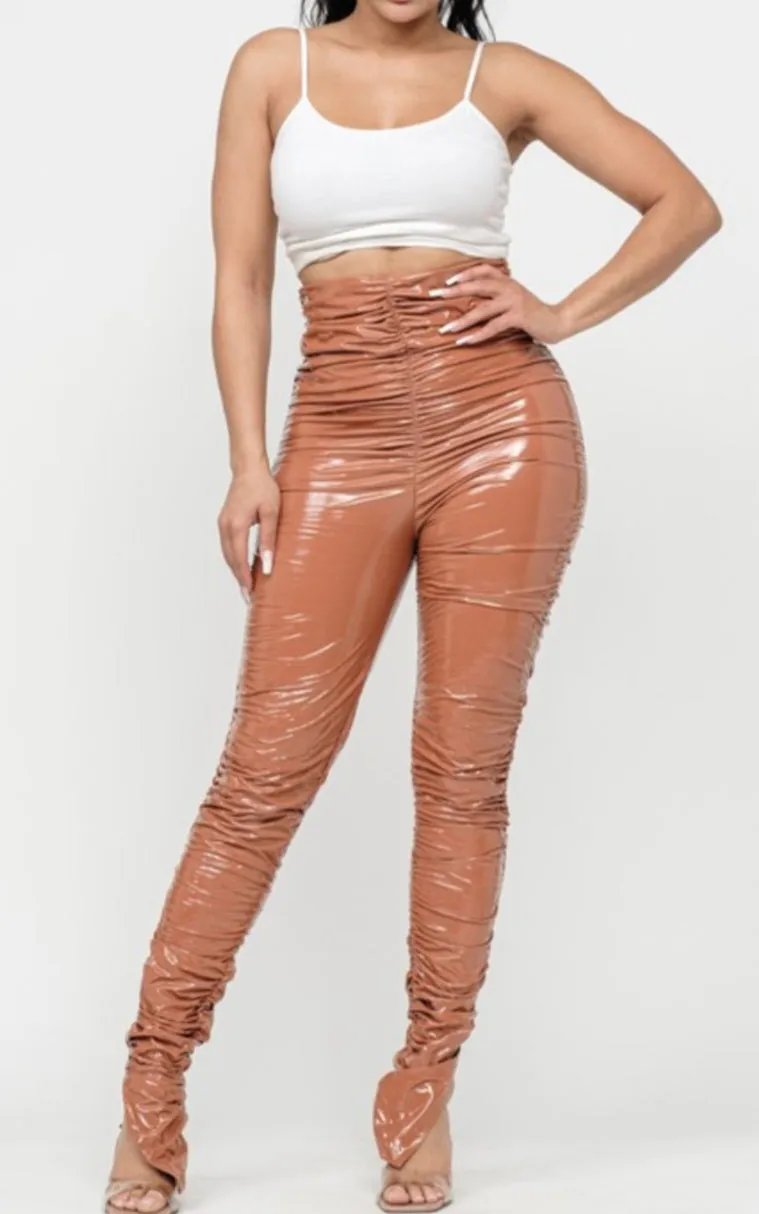 High Waist Liquid Scrunched Leggings