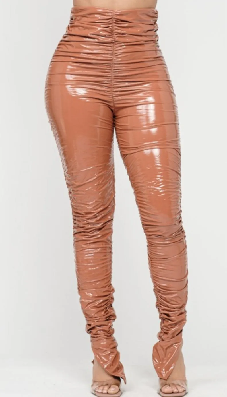 High Waist Liquid Scrunched Leggings