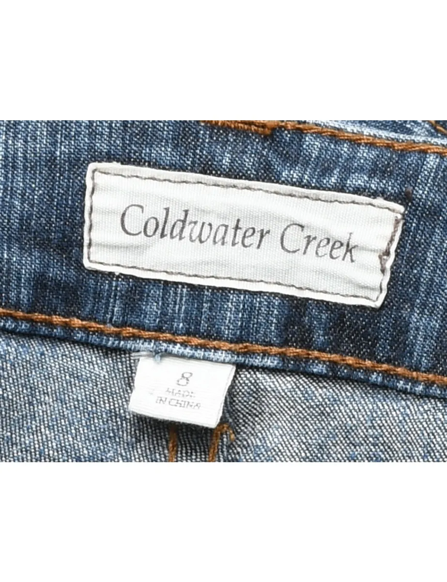 High Waist Medium Wash Bootcut Jeans - W31 L30