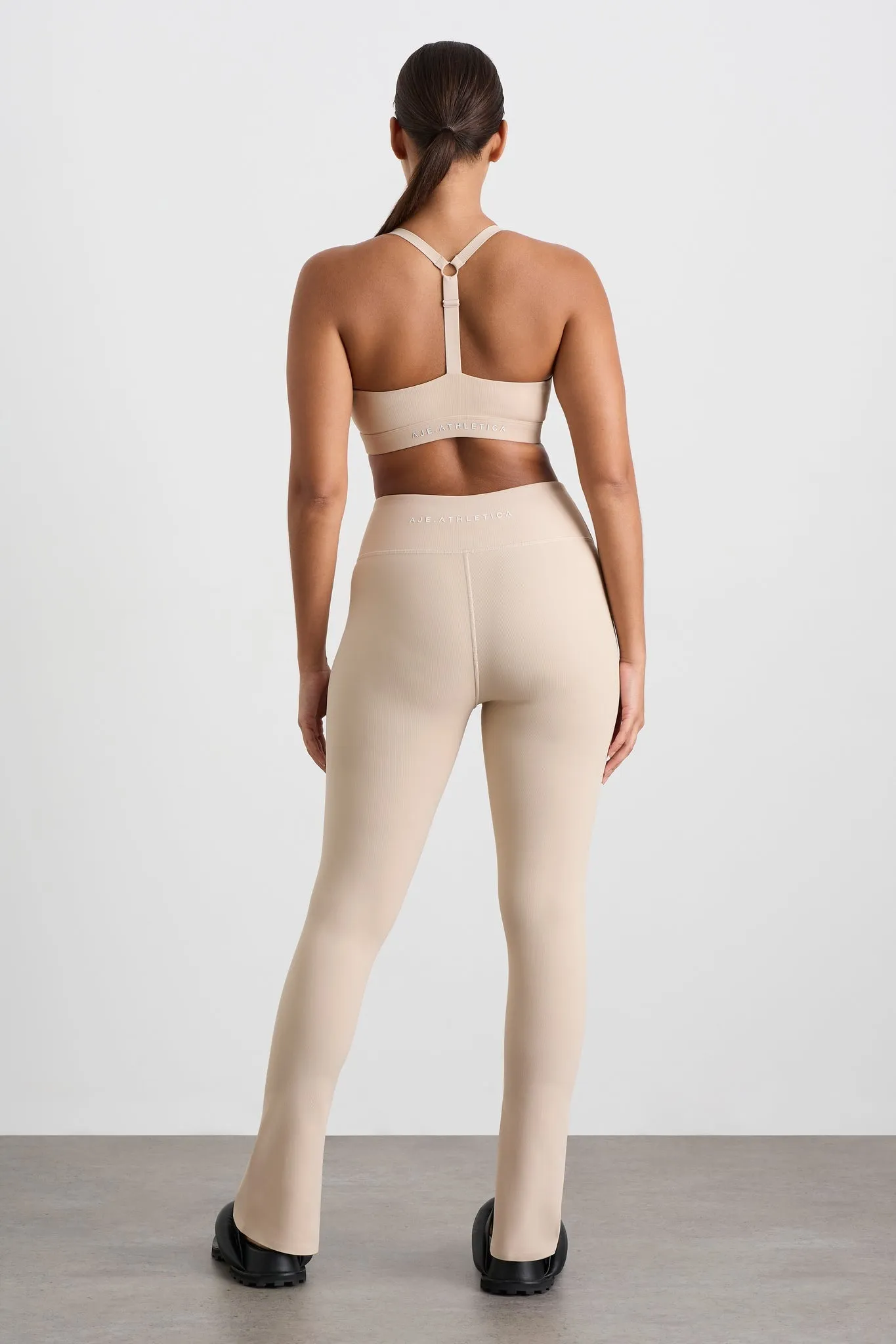 High Waist Split Hem Legging 205