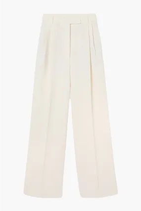 HIGH-WAIST TAILORED TROUSERS
