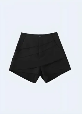 High Waist Techwear Shorts