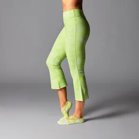 High Waisted Crop Flare Leggings *