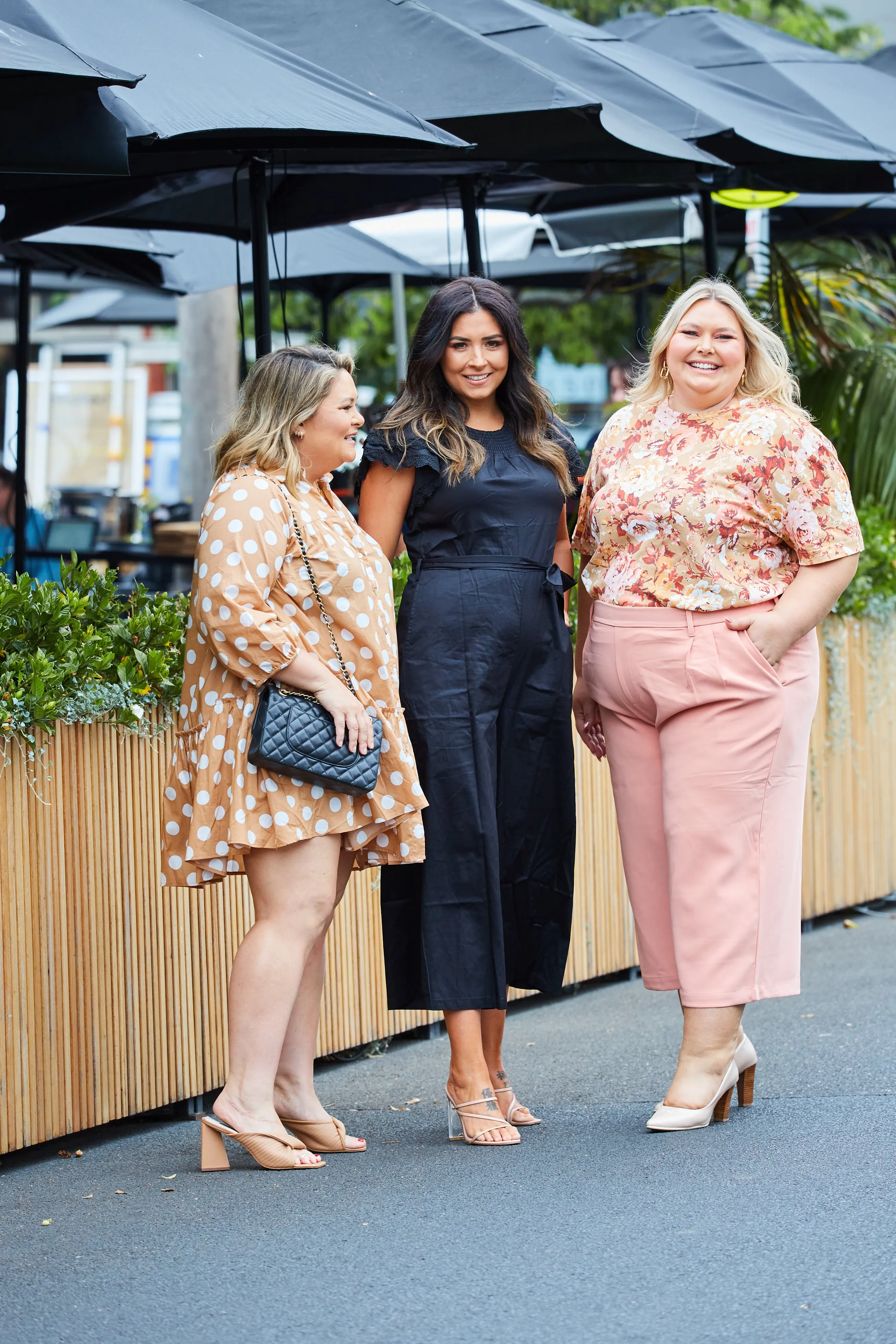 High Waisted Culottes - Peach