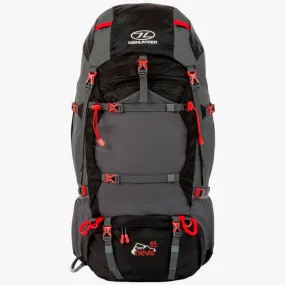 Highlander Ben Nevis 85L Rucksack - Black