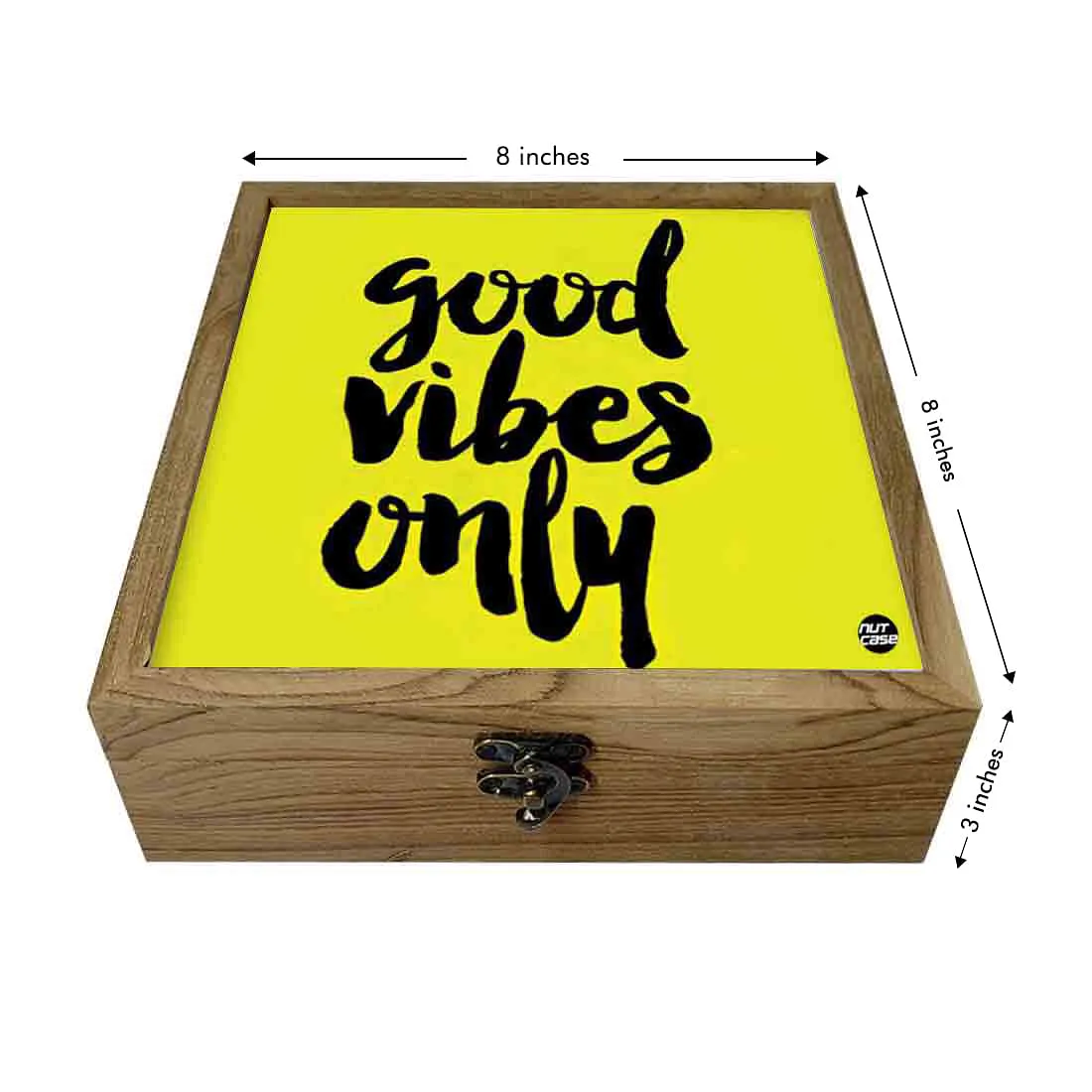 Hip Flask Gift Box -Good Vibes Only