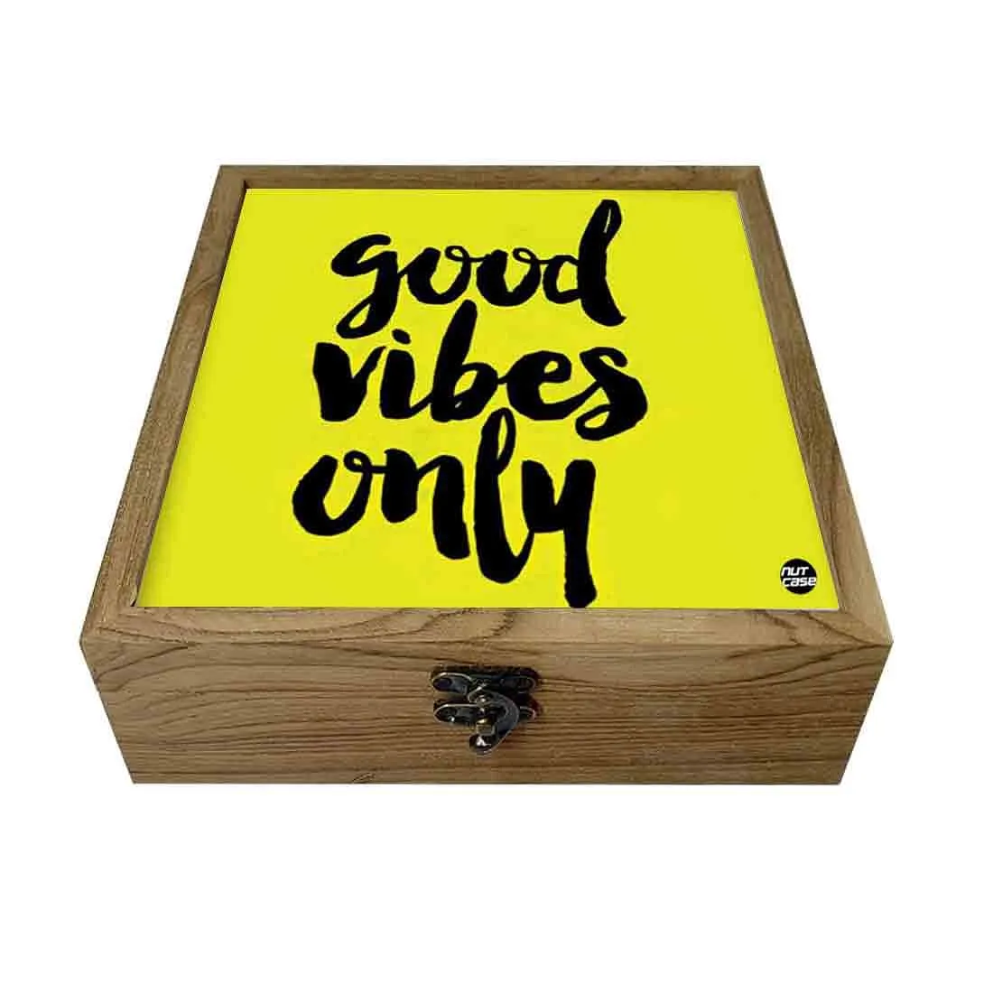Hip Flask Gift Box -Good Vibes Only