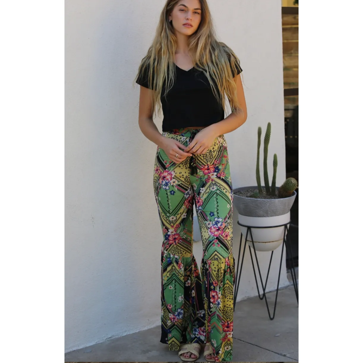 Hit The Disco Flared Leg Pants