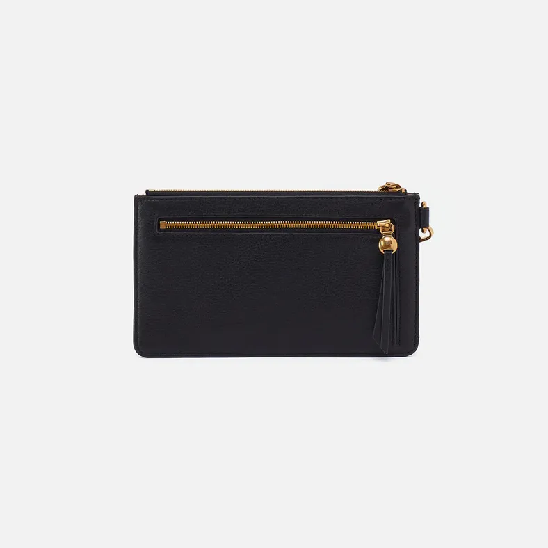 Hobo Hart Wristlet in Black