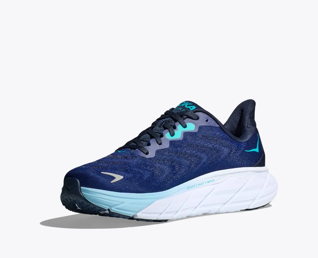 Hoka Mens Arahi 6 Wide - Outer Space/Bellwether Blue (1123194-OSBB)