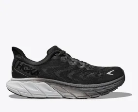 Hoka Womens Arahi 6 Wide - Black/White (1123197-BWHT)