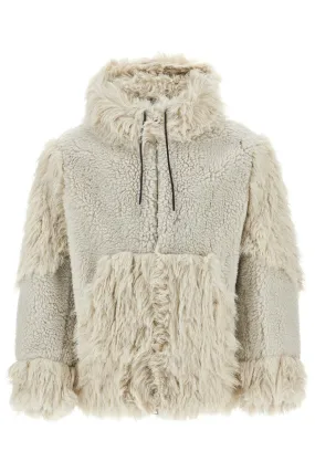 HOODED FLEECE JACKET WITH HOOD
