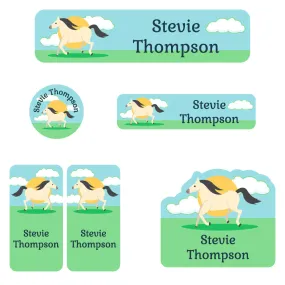 Horse Daycare Labels Pack