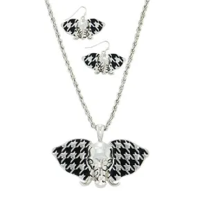 Houndstooth Elephant Set