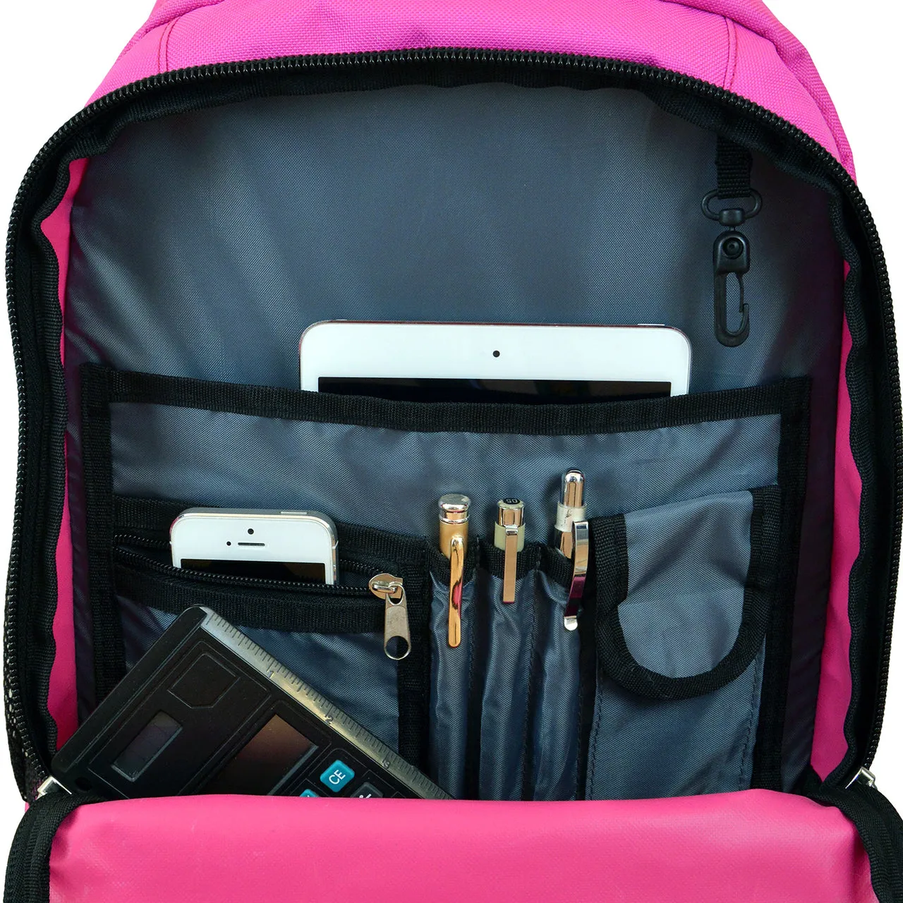 Houston Astros Premium Wheeled Backpack in Pink
