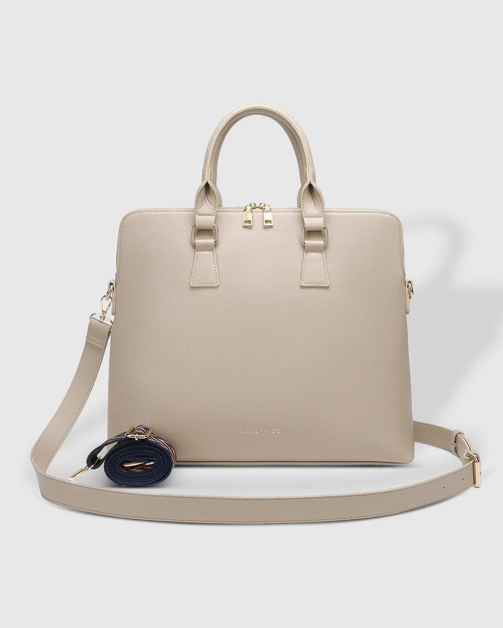 Houston Laptop Bag in Chai