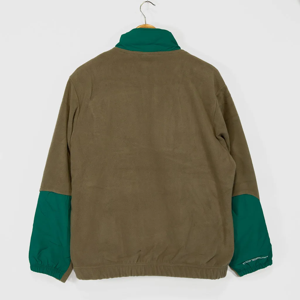Huf - Range Quarter Zip Polar Fleece - Olive
