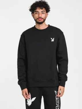 HUF X PLAYBOY RABBIT HEAD CREWNECK SWEATER - CLEARANCE