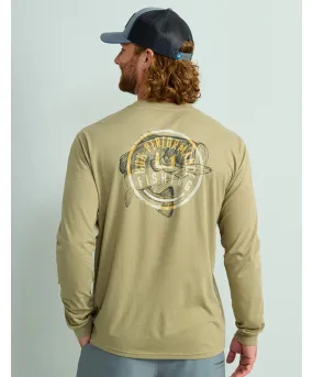 Huk - Bass Graphic LS Tee