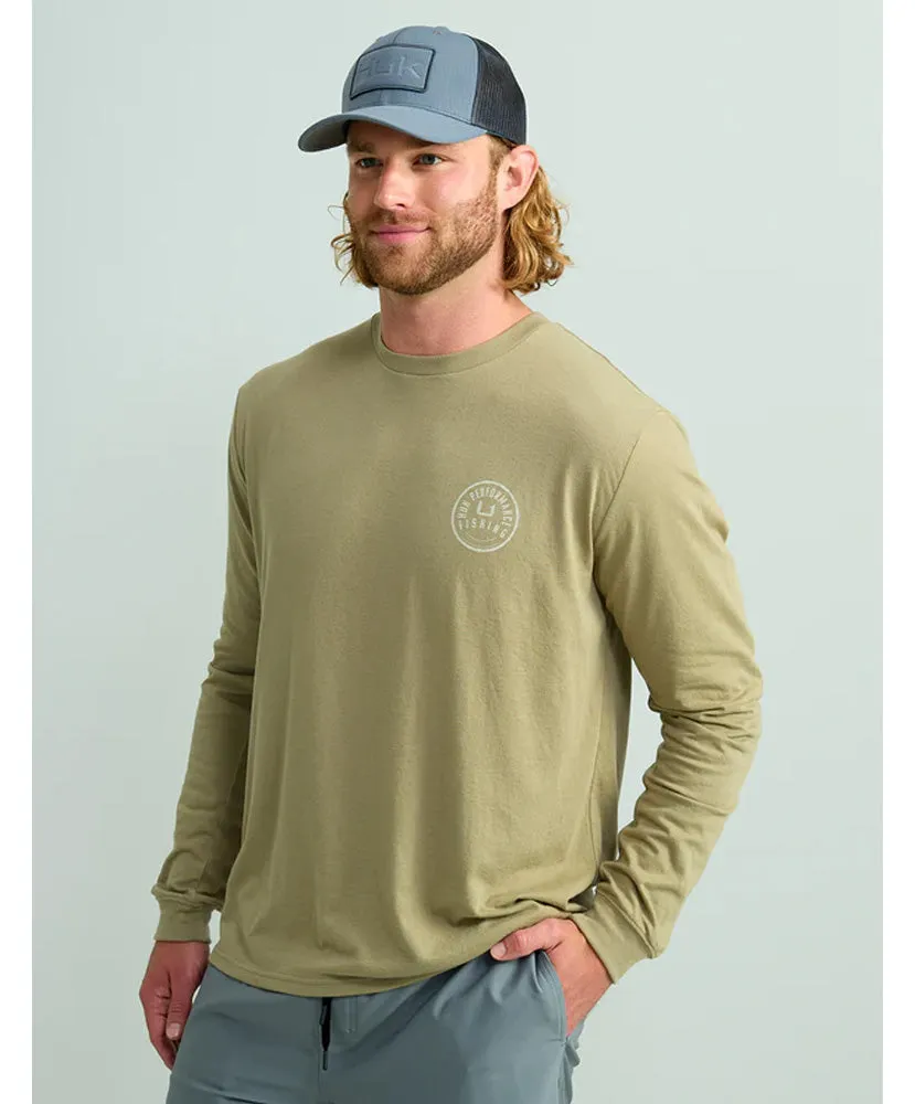 Huk - Bass Graphic LS Tee