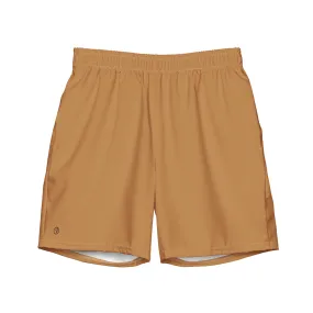 Humble Sportswear™ Men's Nude Brown Swim Trunks