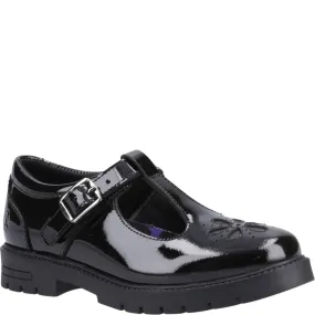 Hush Puppies Fiona Patent Senior School Shoes