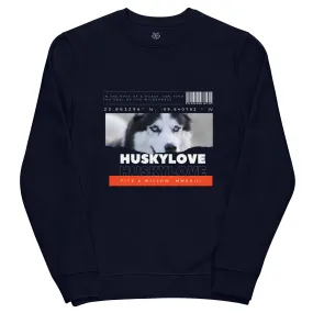 Husky lovers, unisex eco sweatshirt