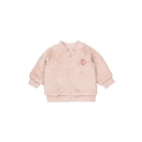 Huxbaby Rainbow Heart Fur Jacket