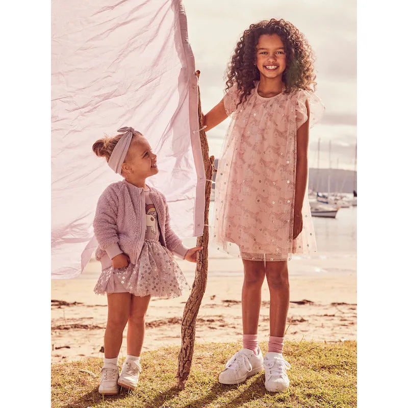 Huxbaby Unicorn Fur Jacket