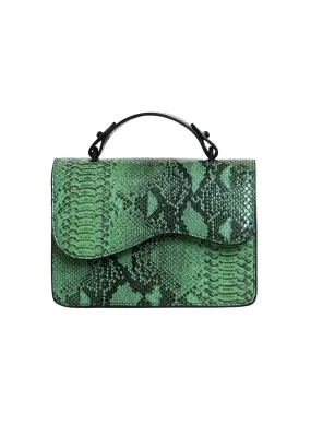 HVISK Crane Snake Bag in Green