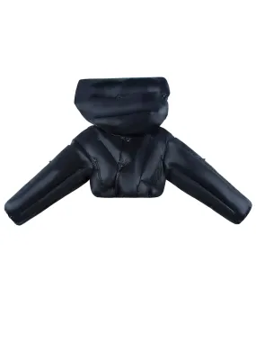 HYDRA SHORT PUFFER - BLACK